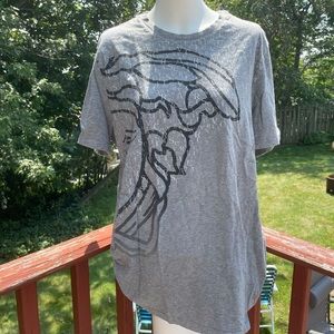 Versace gray T-shirt, size large
